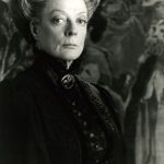 Mrs Medlock played by Dame Maggie Smith